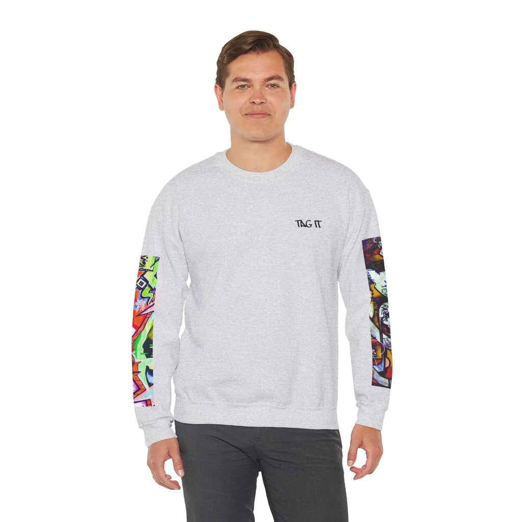 'Tag It' Street Art Pullover Sweatshirt