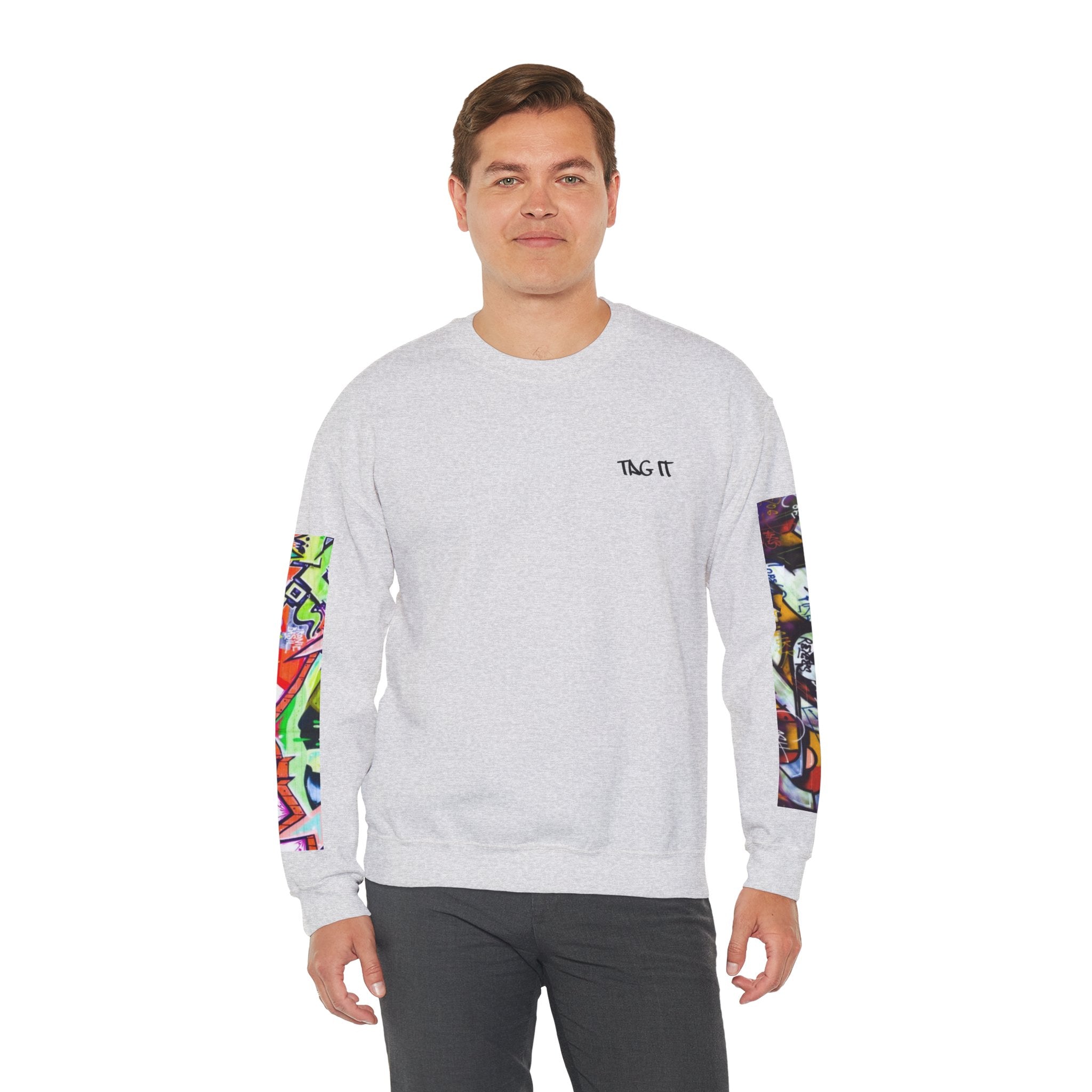 'Tag It' Street Art Pullover Sweatshirt