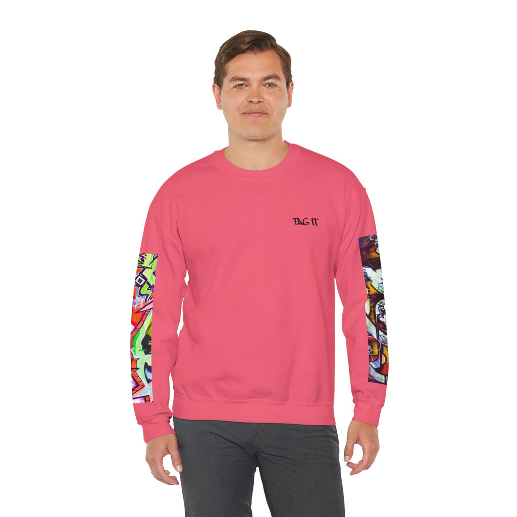 'Tag It' Street Art Pullover Sweatshirt