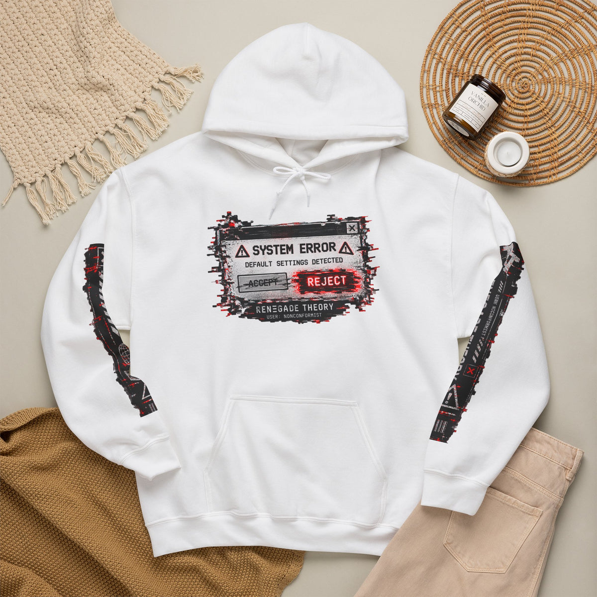 Renegade Theory 'System Error Rejected' Hoodie