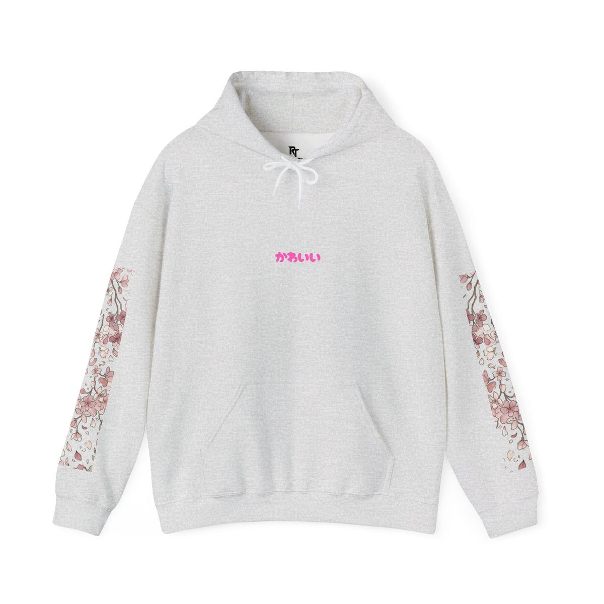 Cherry Blossom Tree Hoodie — Kawaii Japanese "かわいい" Floral Sleeve Sweatshirt