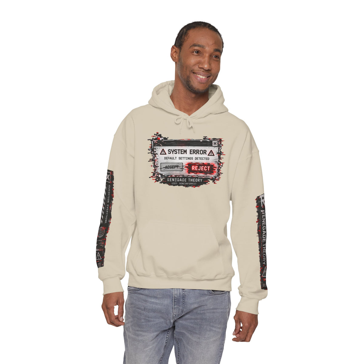 Renegade Theory 'System Error Rejected' Hoodie