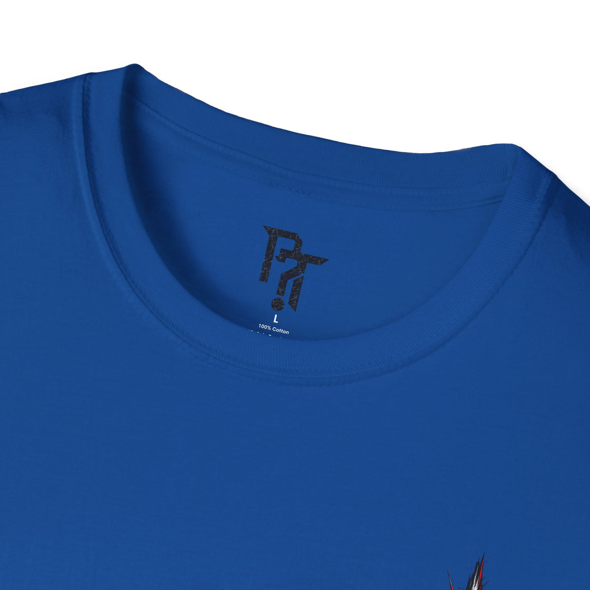 Minimal Gothic "Why?" Cross - Tee
