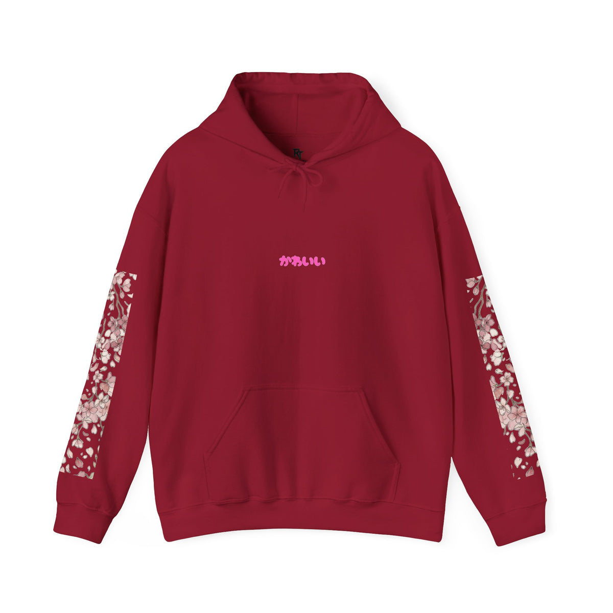 Cherry Blossom Tree Hoodie — Kawaii Japanese "かわいい" Floral Sleeve Sweatshirt