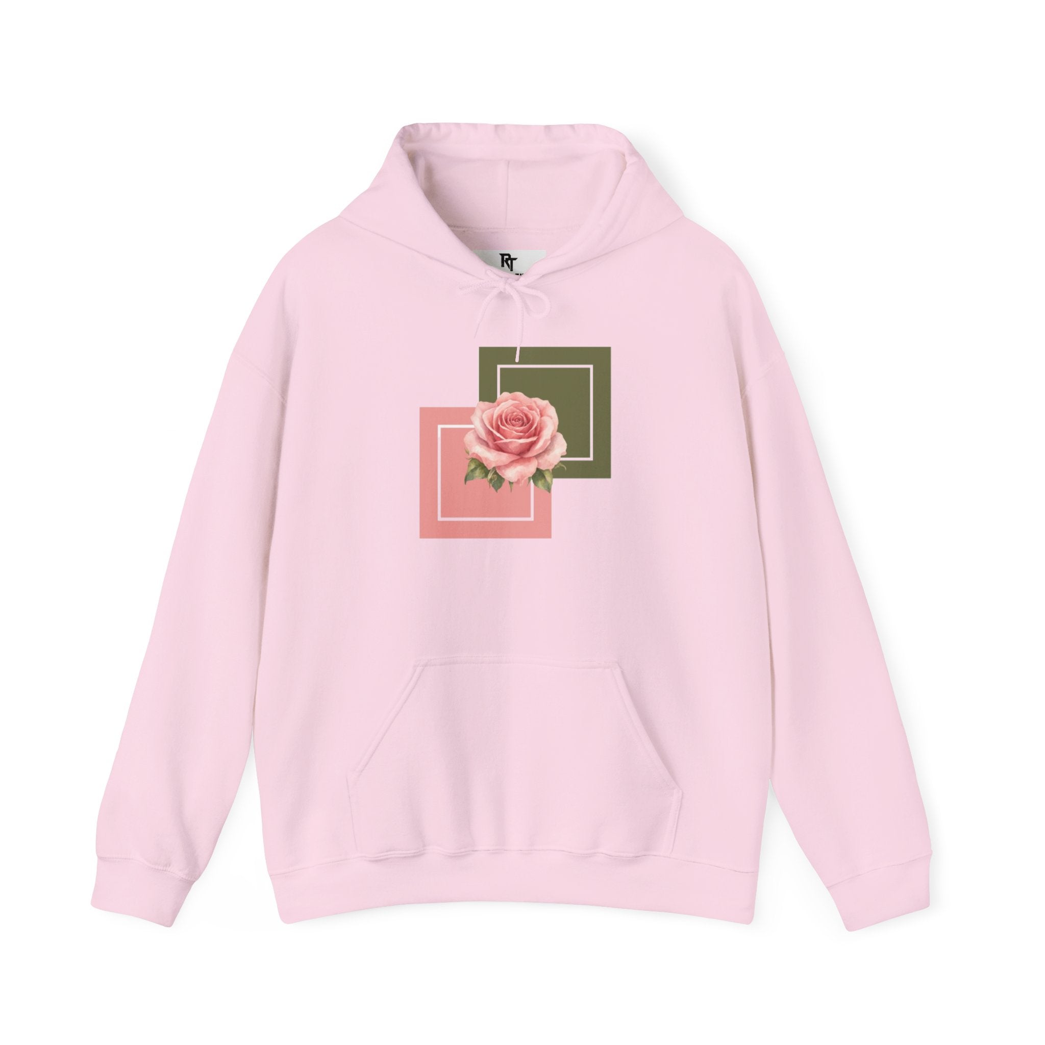 Floral Rose Geometric Hoodie