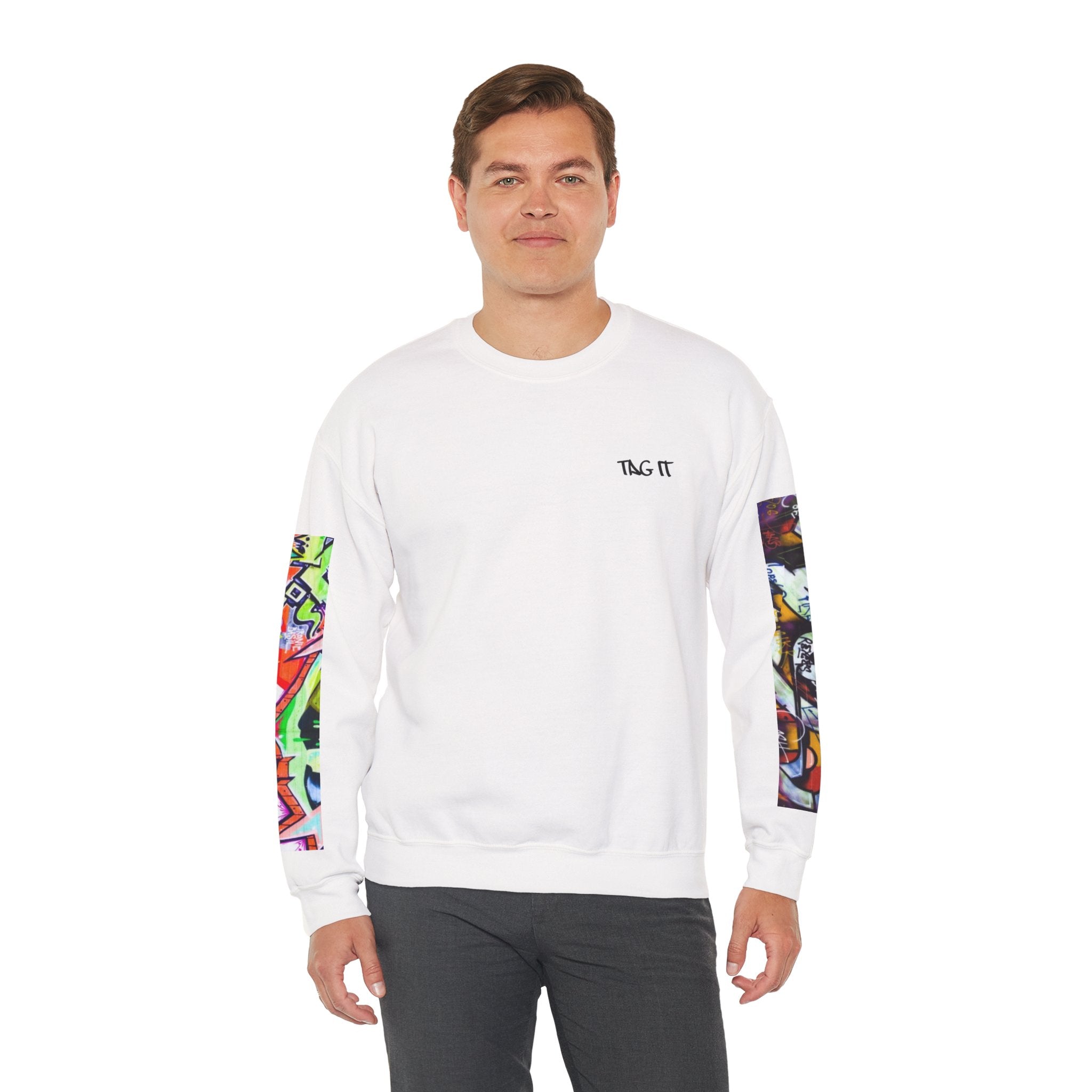 'Tag It' Street Art Pullover Sweatshirt