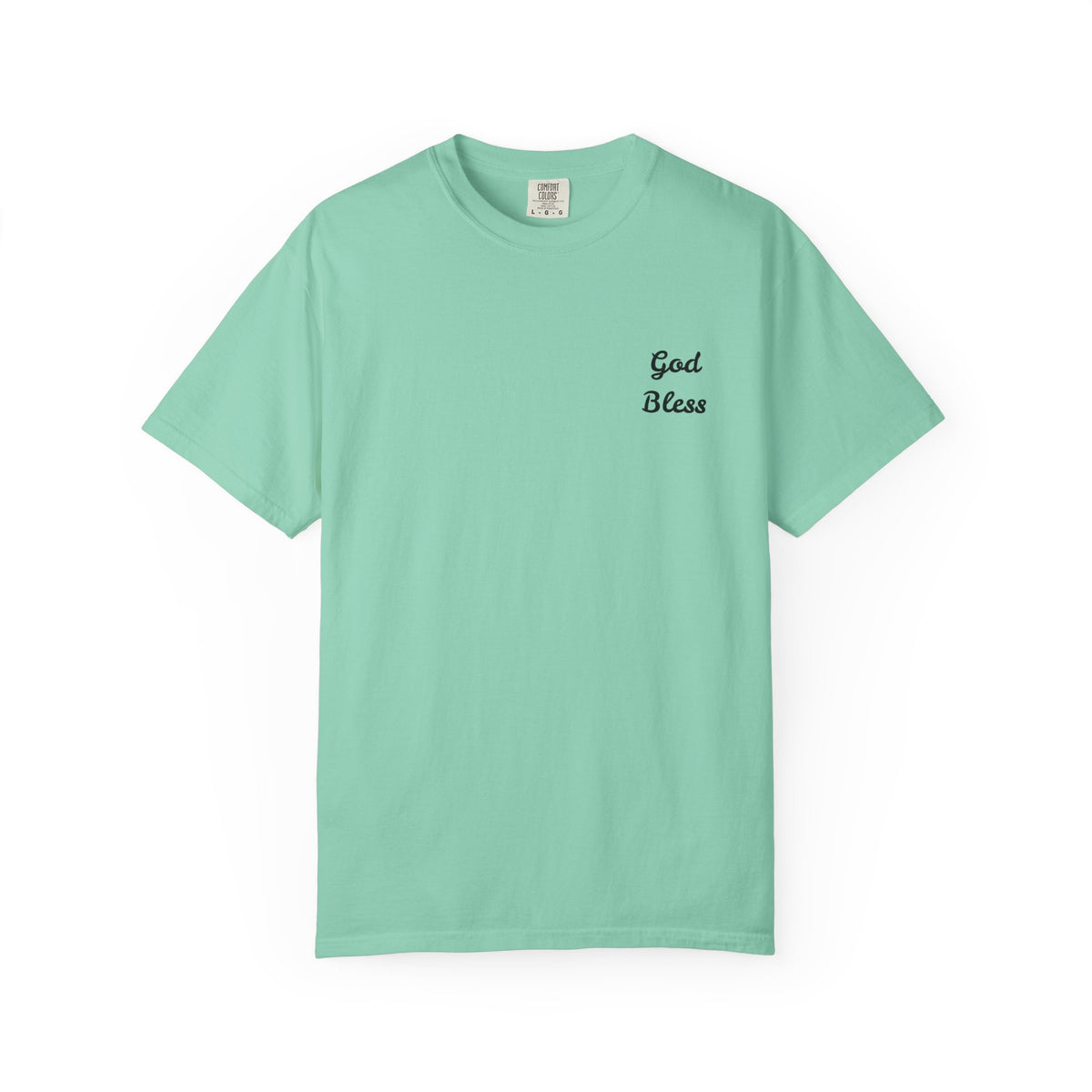 Praying Hands Tee — "God Bless" Graphic T-Shirt