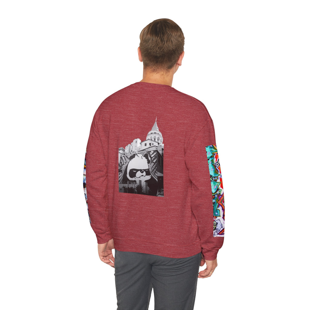 'Tag It' Street Art Pullover Sweatshirt