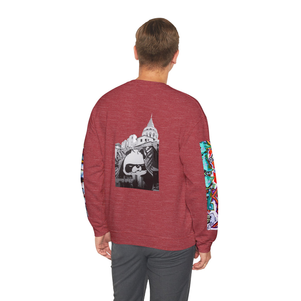 'Tag It' Street Art Pullover Sweatshirt