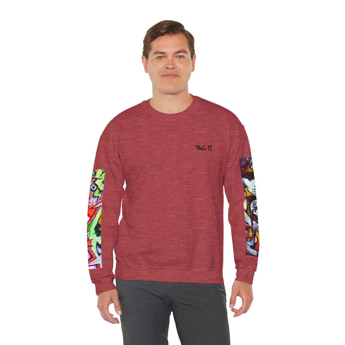 'Tag It' Street Art Pullover Sweatshirt