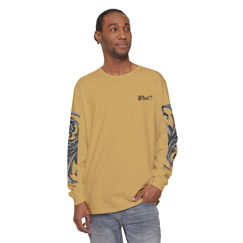 Gothic 'Just Shut Up' Long Sleeve Tee