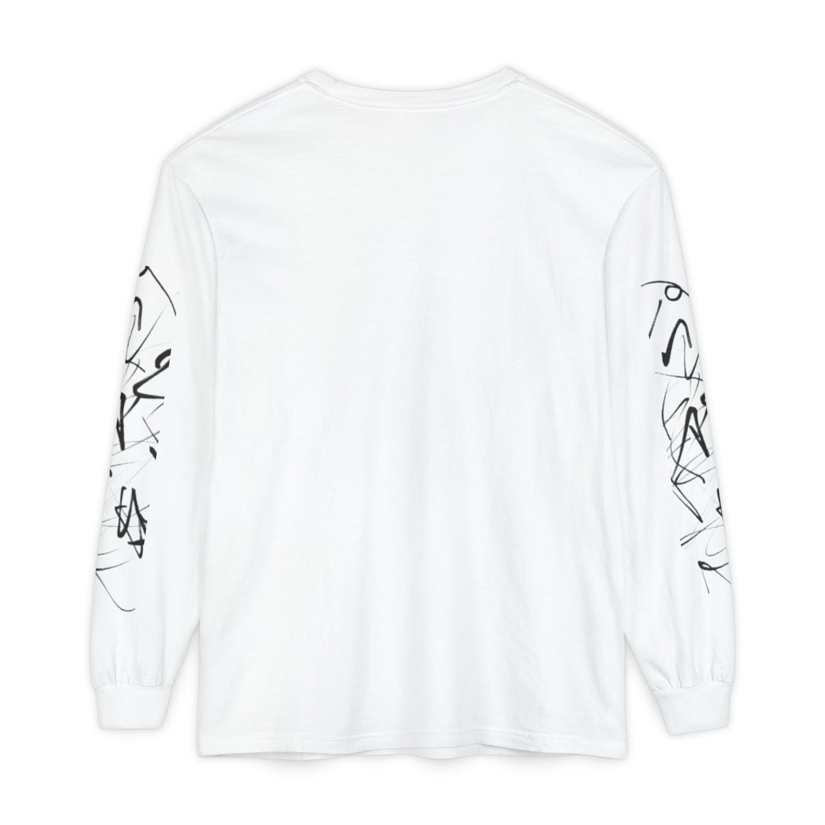 Smiley Scribble Long Sleeve Tee