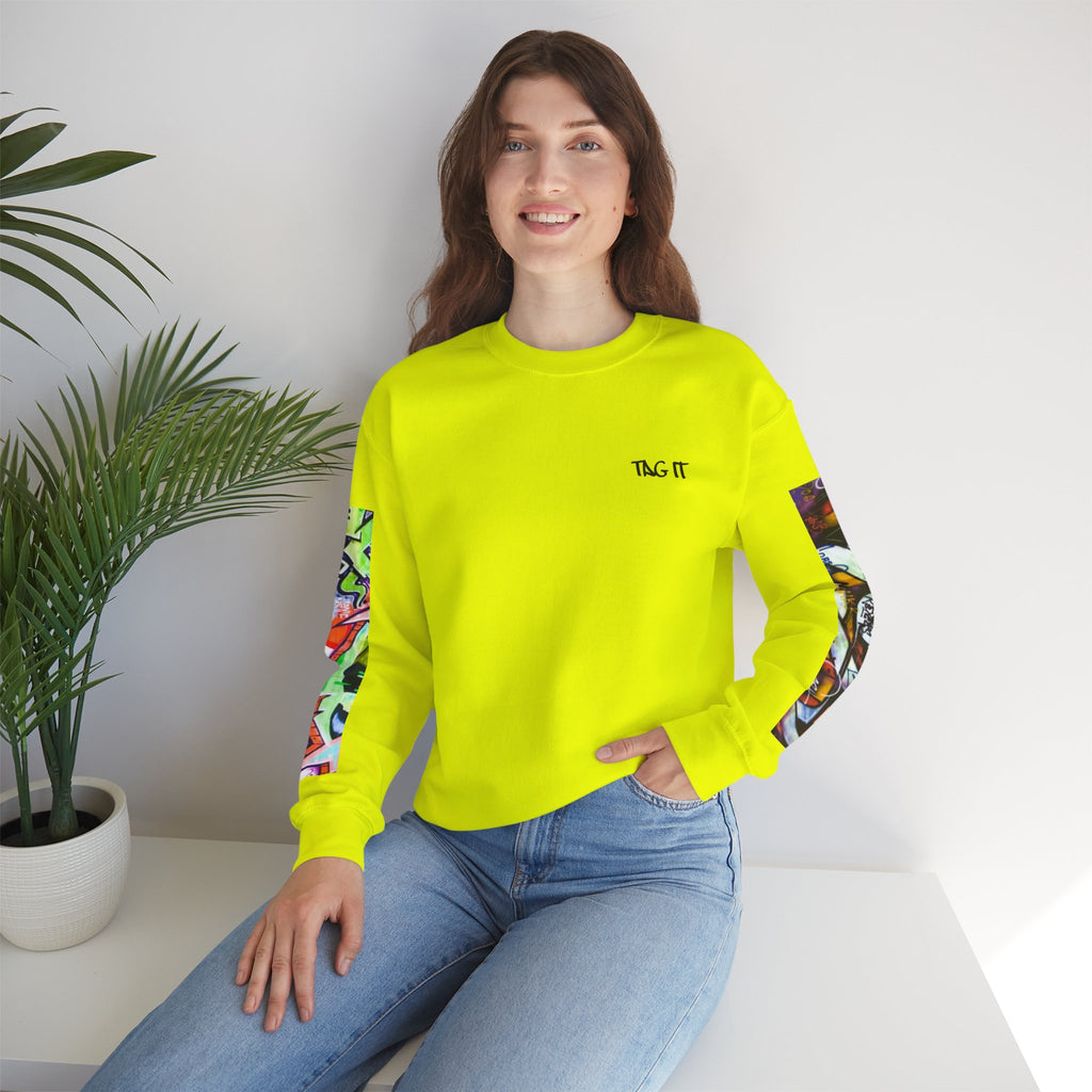 'Tag It' Street Art Pullover Sweatshirt