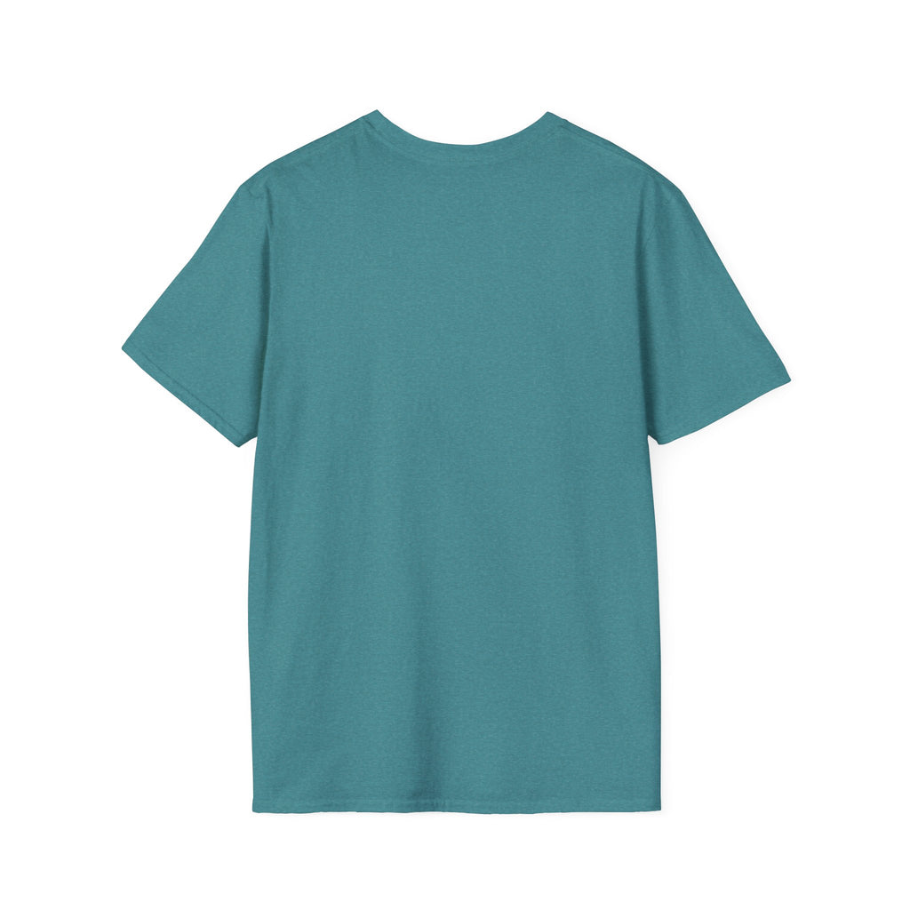 Floral Geometric Tee — Soft Neutral Diamond Pattern