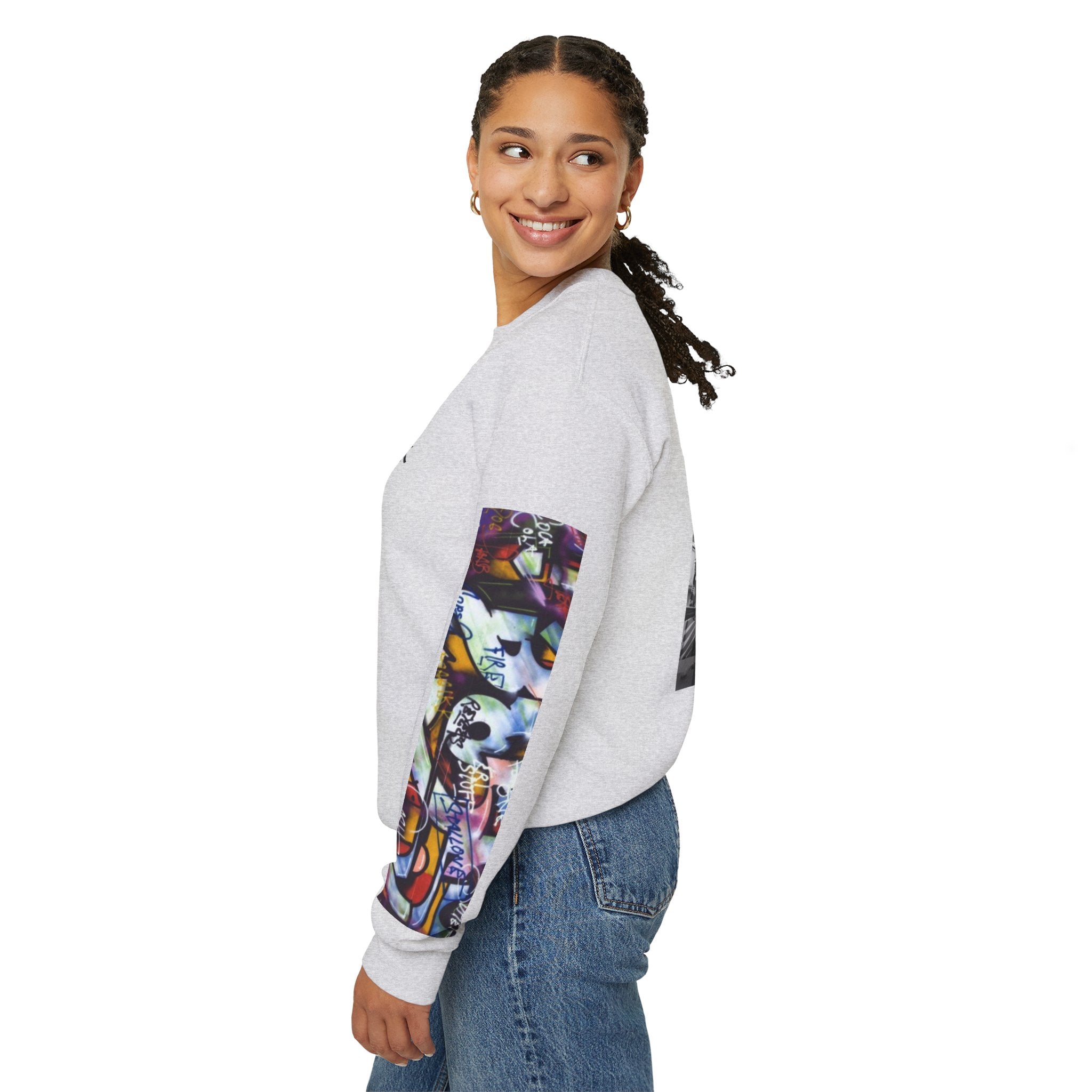 'Tag It' Street Art Pullover Sweatshirt