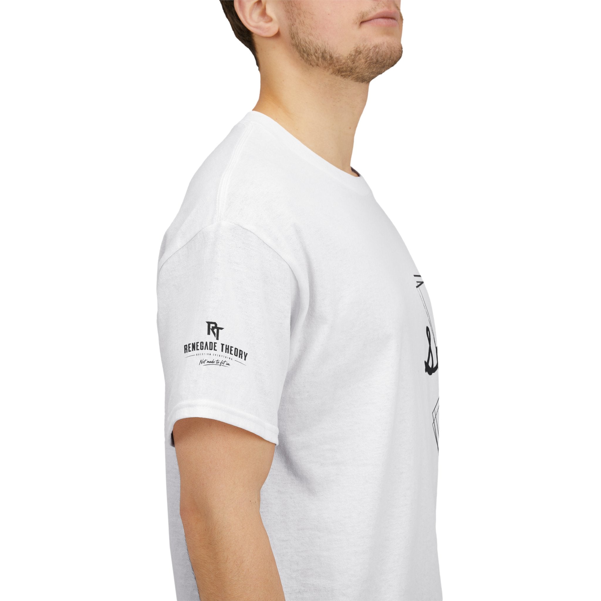 Self Made T-Shirt — Minimal Handwritten Graphic Tee